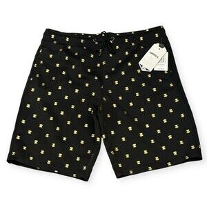 🔥 NYC Drill Clothing Co 🔥 Black Shorts With Gold Bee Accents Men’s Size [ M ]